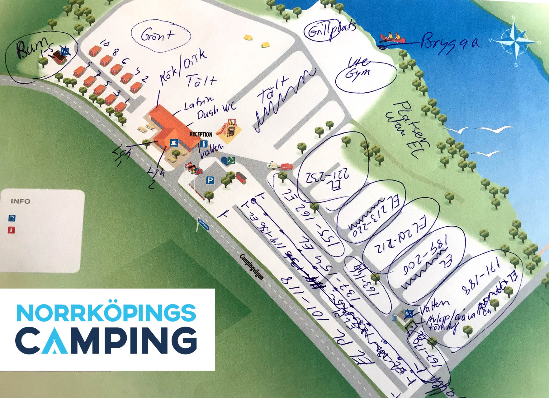 Karta – Norrköpings Camping